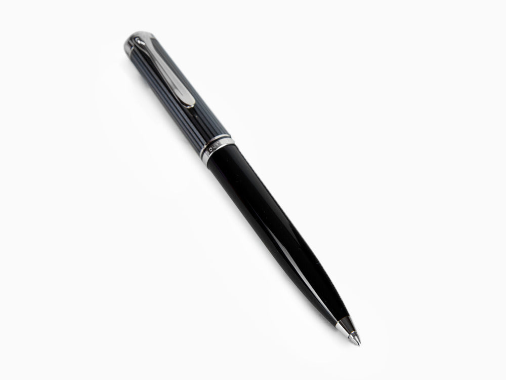 Bolígrafo Pelikan Souverän M605 Streseman, Resina Negra, Paladio, 813648