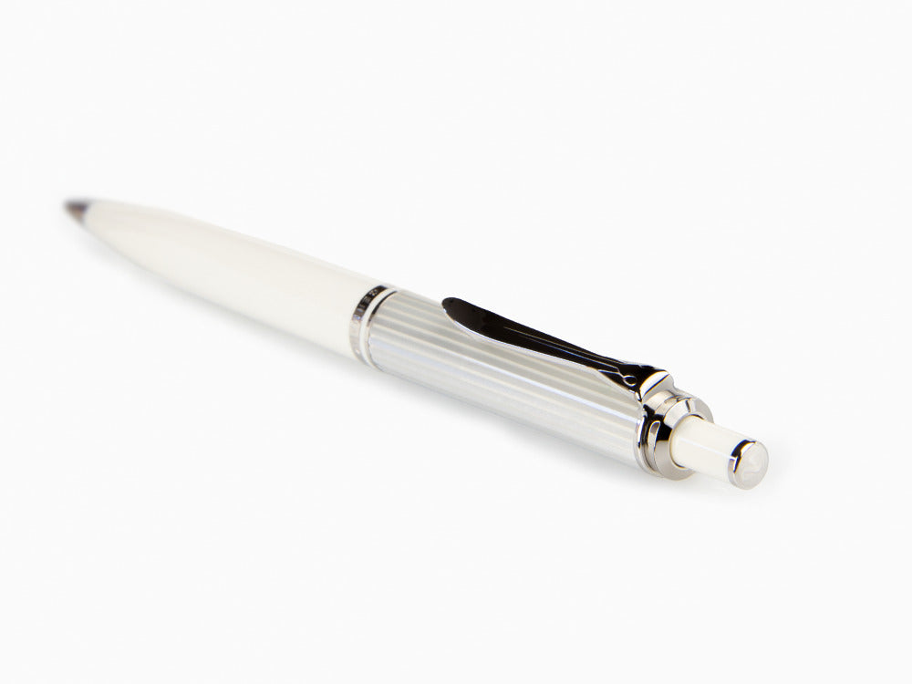 Bolígrafo Pelikan Souveran 405 Silver-White, Ed. Especial, 815499KIT