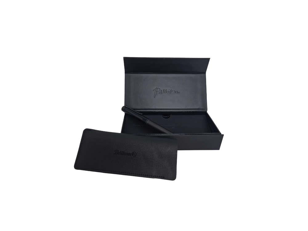 Pluma Estilográfica Pelikan Souveran M809 Black Matte, Negro, 828475