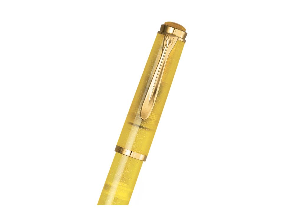 Set Pluma Estilográfica Pelikan M200 Pyrite + Tintero, Edición especial