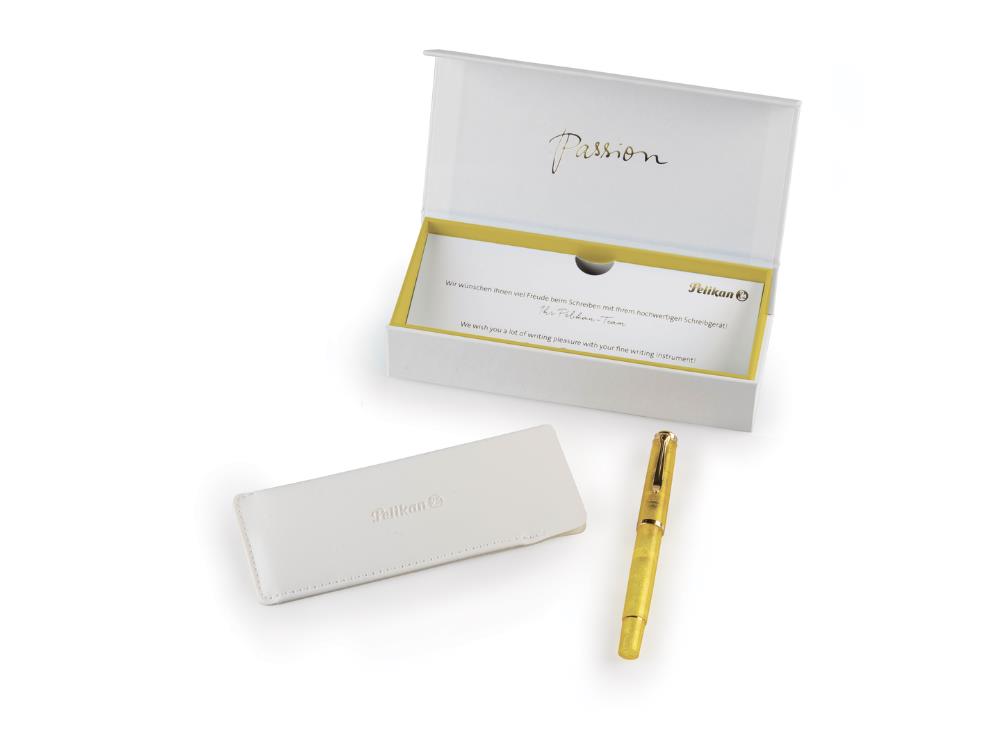 Pluma Estilográfica Pelikan M200 Pyrite, Edición especial, 828819