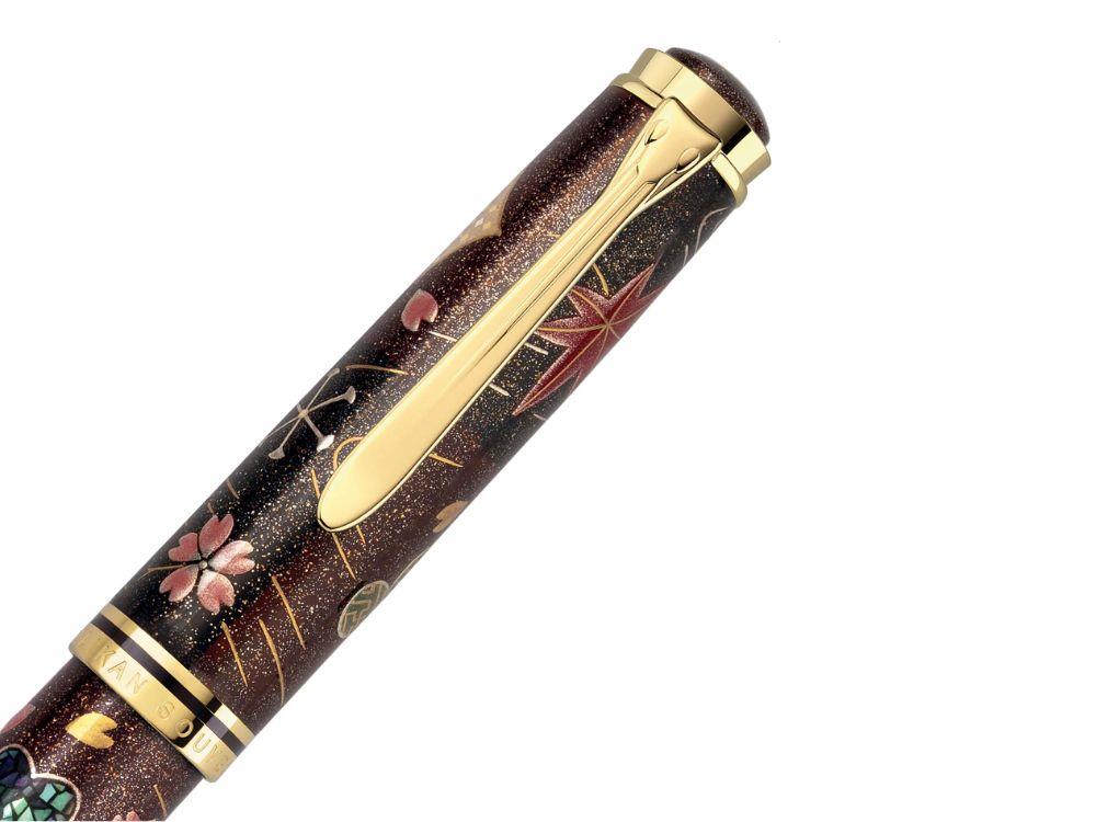 Pluma Pelikan Maki-e  Four Seasons Lucky Charm, Ed Limitada, 829007