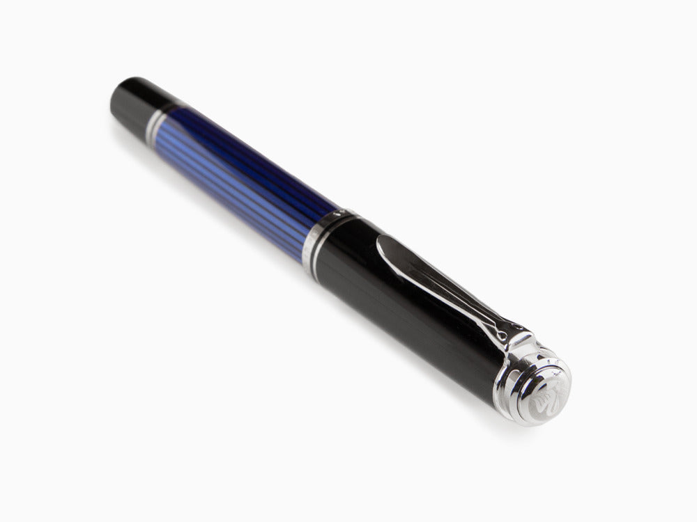 Pluma Estilográfica Pelikan Souverän M405- Negra/Azul, 932822