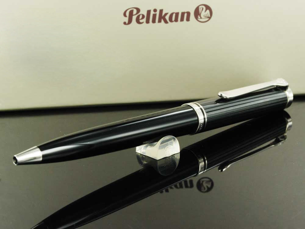 Bolígrafo Pelikan K805 Stresemann, Adornos en plata, 957530