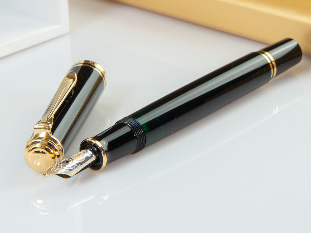 Pluma Estilográfica Pelikan Souverän M 600 - Negro, 980136