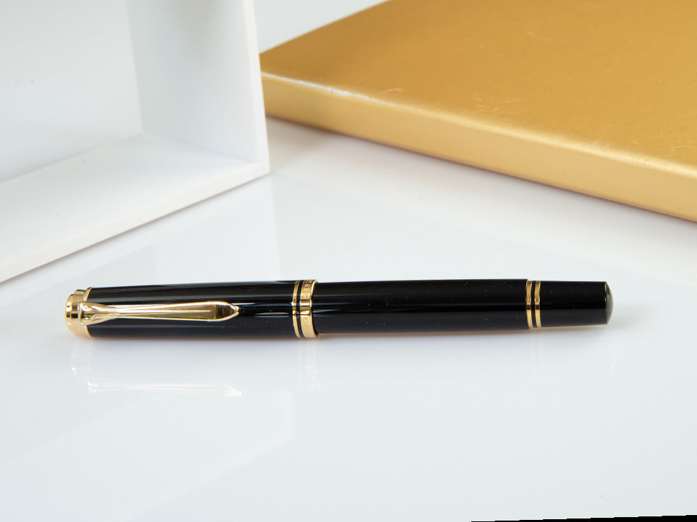 Pluma Estilográfica Pelikan Souverän M 600 - Negro, 980136
