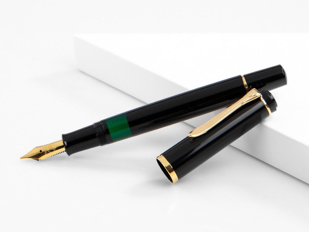 Pluma Estilográfica Pelikan M200 Clásica - Negro, 994004