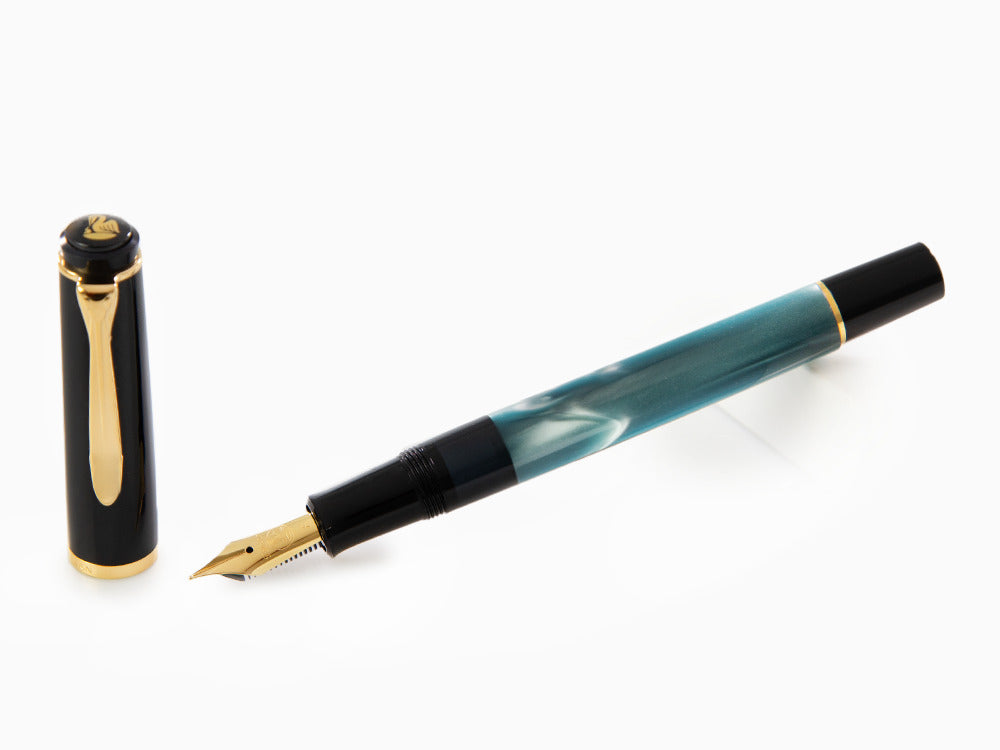 Pluma Estilográfica Pelikan Classic 200, Mármol, Verde, 994103