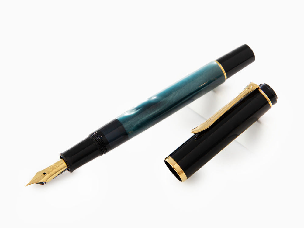 Pluma Estilográfica Pelikan Classic 200, Mármol, Verde, 994103