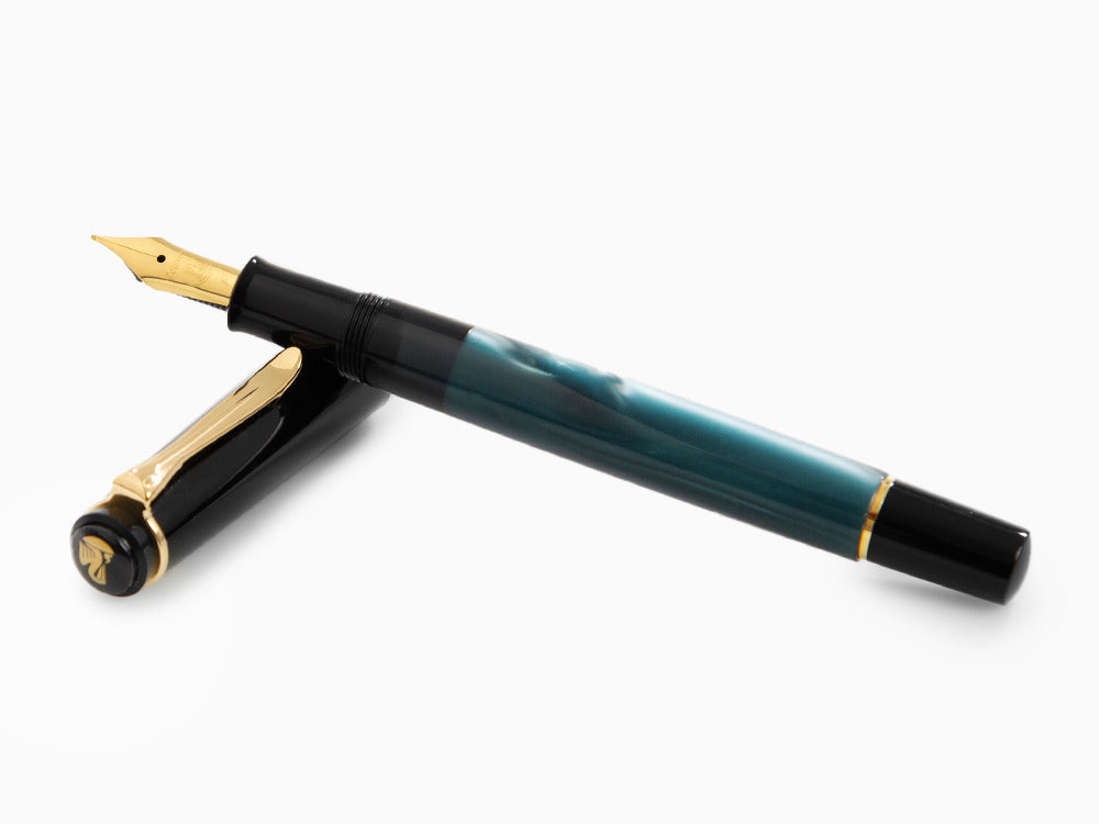 Pluma Estilográfica Pelikan Classic 200, Mármol, Verde, 994103