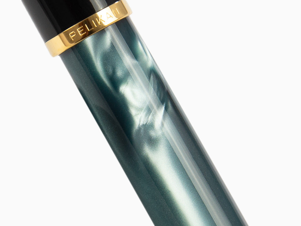 Pluma Estilográfica Pelikan Classic 200, Mármol, Verde, 994103