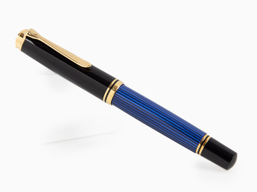 Boligrafo Roller Pelikan Souverän R800, Negro y Azul, 997668