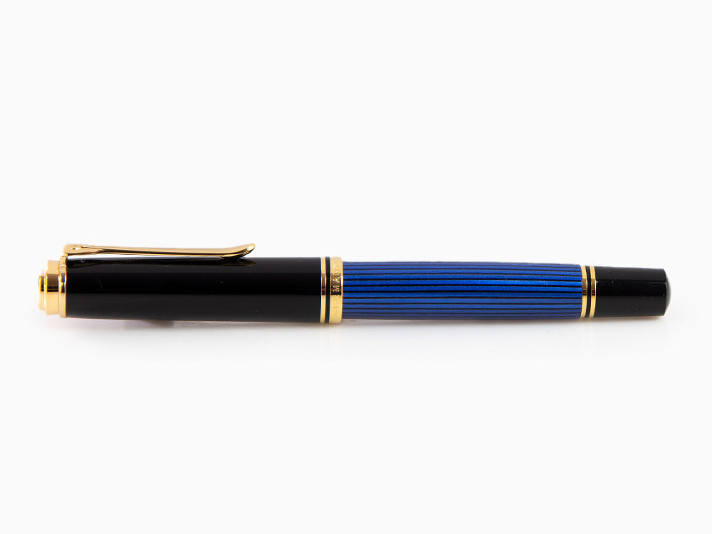Boligrafo Roller Pelikan Souverän R800, Negro y Azul, 997668
