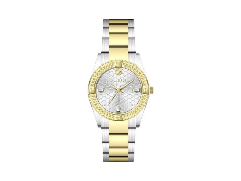 Reloj de Cuarzo Philipp Plein Icon Chain Lady, Plata, 36 mm, PW1FA0225