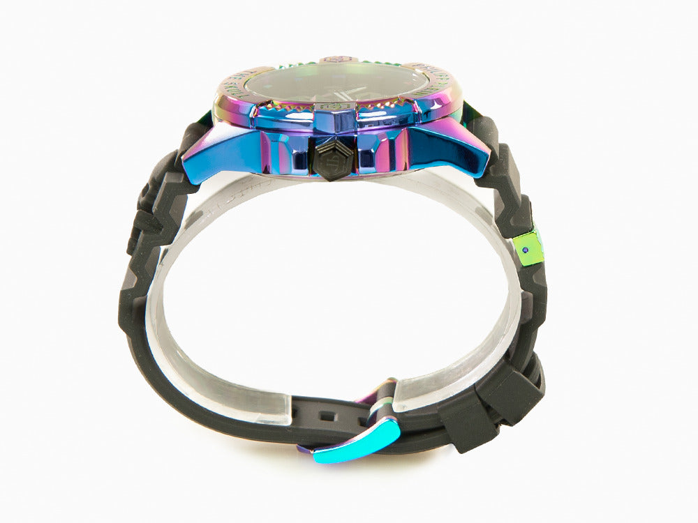 Reloj de Cuarzo Philipp Plein The Skull Rainbow, PVD, Negro, 44 mm, PWAAA2123