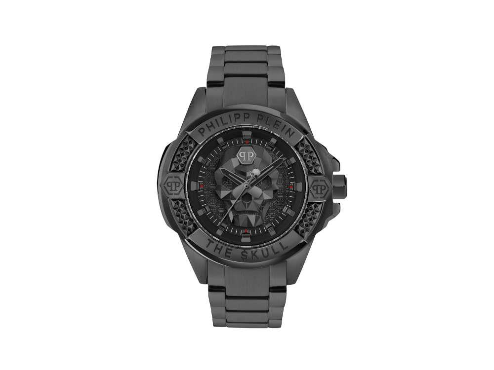 Reloj de Cuarzo Philipp Plein The Skull, Negro, 44 mm, PWAAA3025
