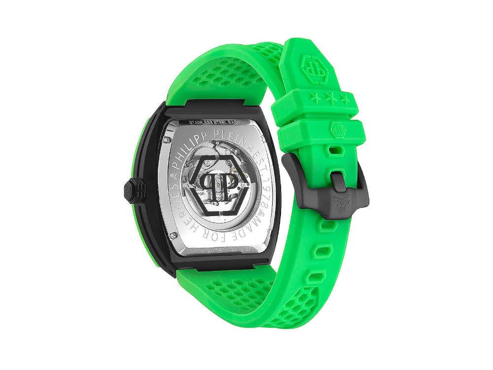 Reloj Automático Philipp Plein The Skeleton, PVD, Gris, 44 mm, PWBAA2324