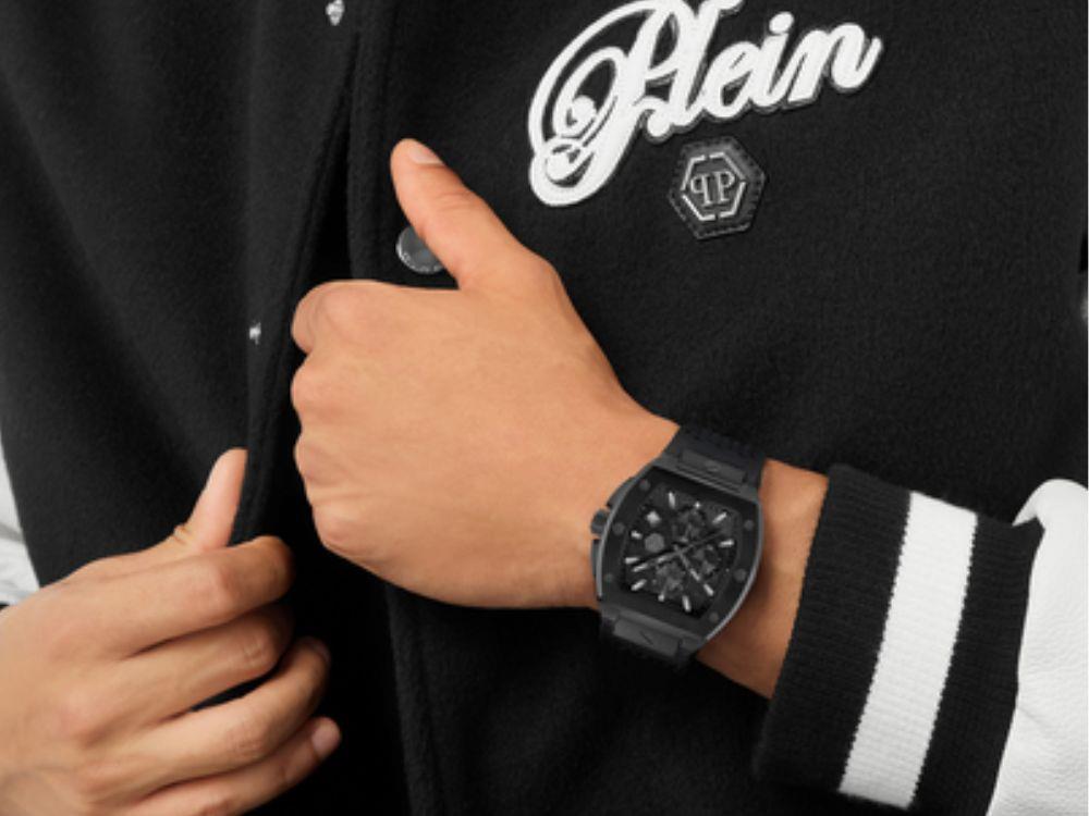 Reloj de Cuarzo Philipp Plein Majesty, Negro, 45 mm, Cristal mineral, PWBHA0226