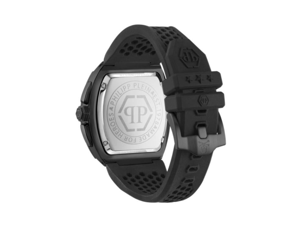 Reloj de Cuarzo Philipp Plein Majesty, Negro, 45 mm, Cristal mineral, PWBHA0226