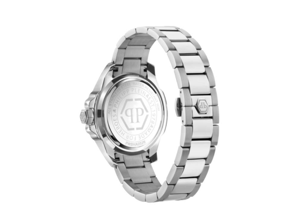 Reloj de Cuarzo Philipp Plein Majesty, Negro, 45 mm, Cristal mineral, PWBHA0526