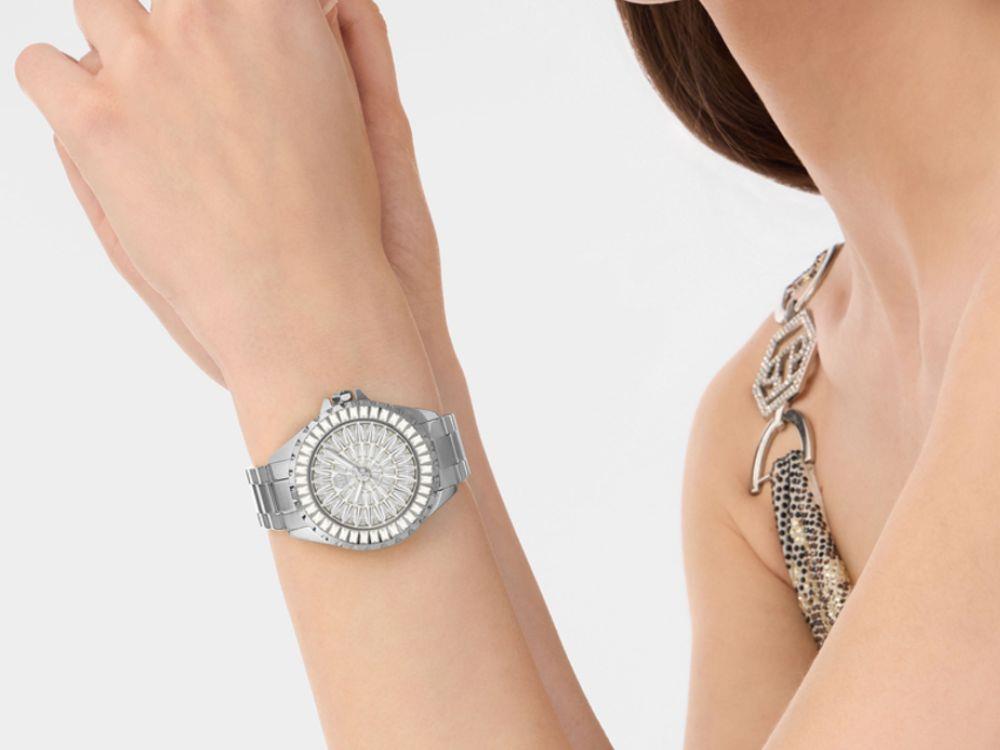Reloj de Cuarzo Philipp Plein Heaven, Plata, 34 mm, Cristal mineral, PWEHA0326