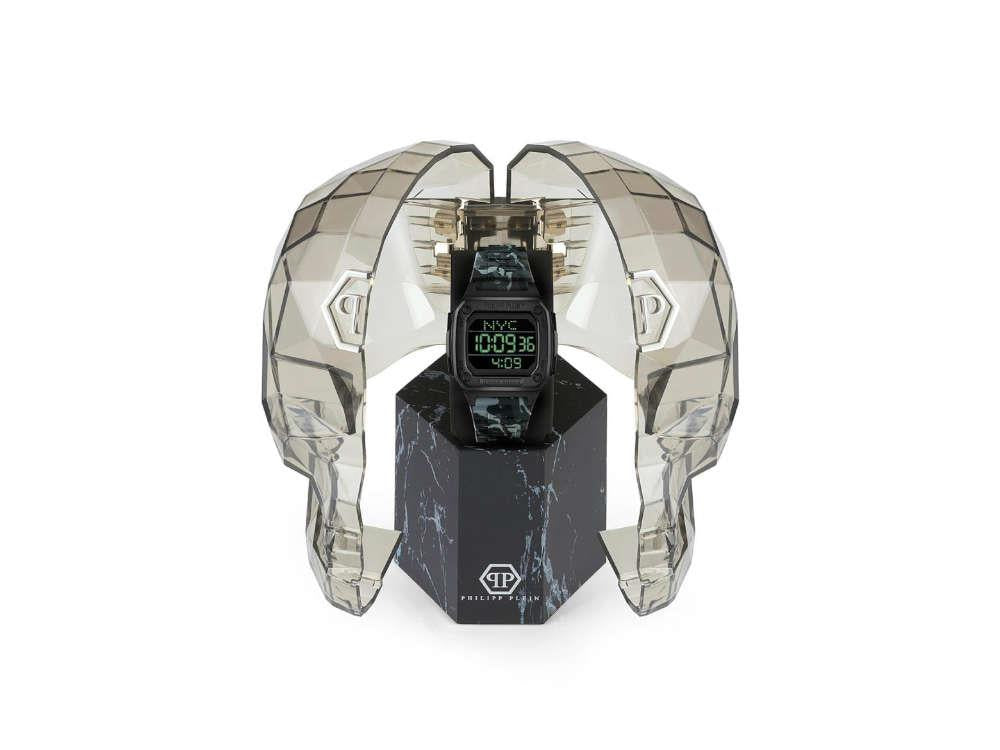 Reloj de Cuarzo Philipp Plein Hyper Shock, Negro, 44 mm, PWHAA1822