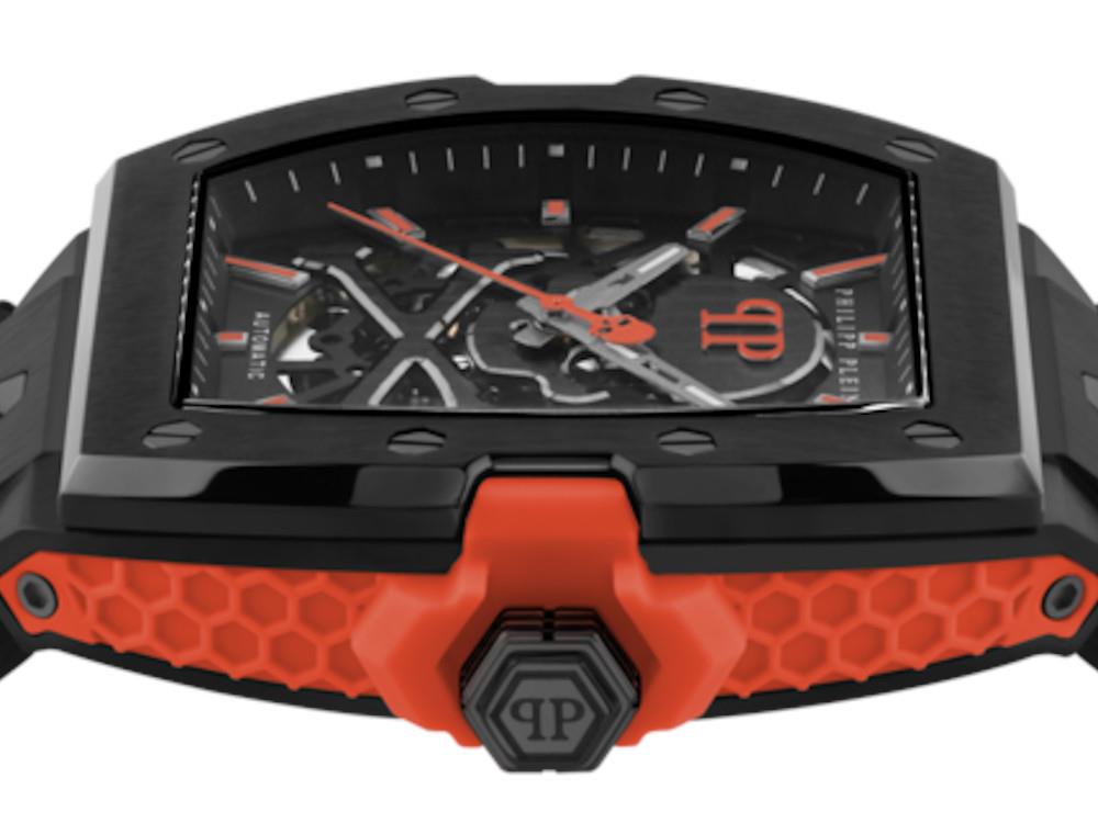 Reloj Automático Philipp Plein The Skeleton 2.0, Negro, 44 mm, PWJFA1326