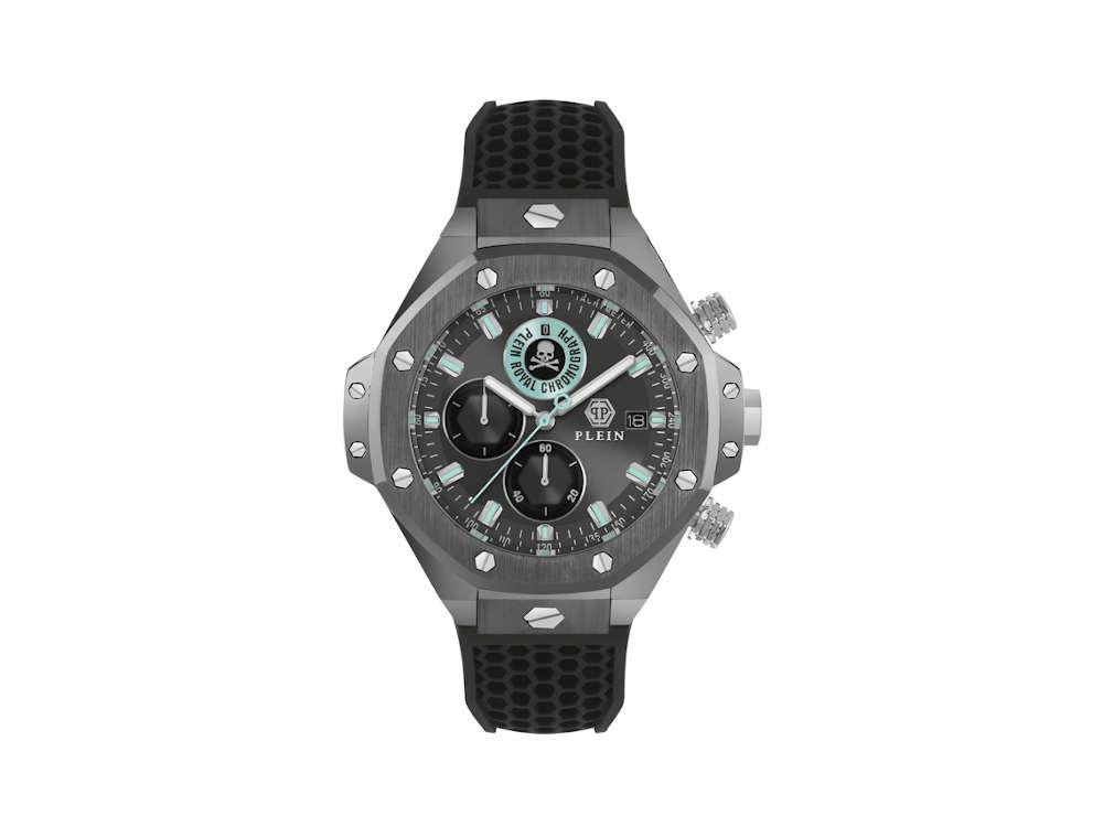 Reloj de Cuarzo Philipp Plein Chrono Royal Sport-Tech, Gris, 46 mm, PWLFA0125