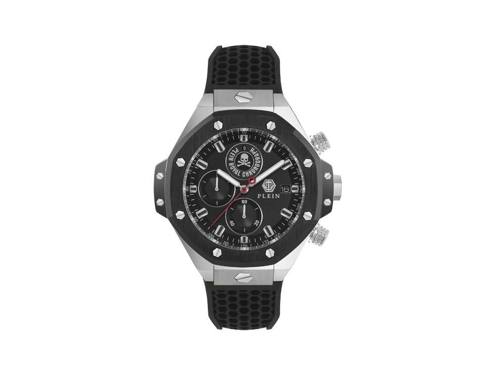 Reloj de Cuarzo Philipp Plein Chrono Royal Sport-Tech, Negro, 46 mm, PWLFA0225