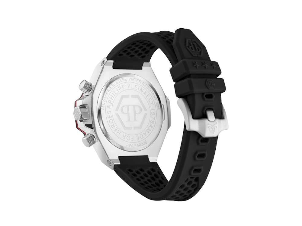 Reloj de Cuarzo Philipp Plein Chrono Royal Sport-Tech, Negro, 46 mm, PWLFA0225