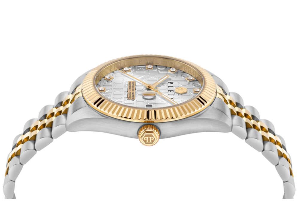 Reloj de Cuarzo Philipp Plein Date Superlative, Gris, 41 mm, PWMFA0425