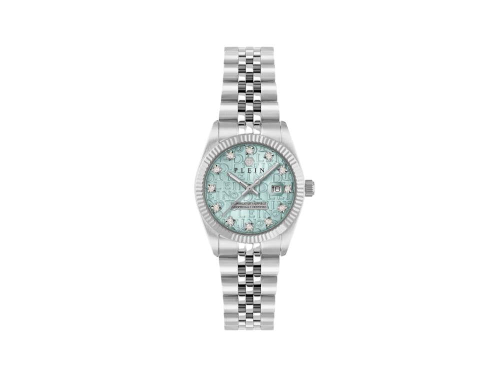 Reloj de Cuarzo Philipp Plein Date Superlative, Azul, 28 mm, PWNFA0225
