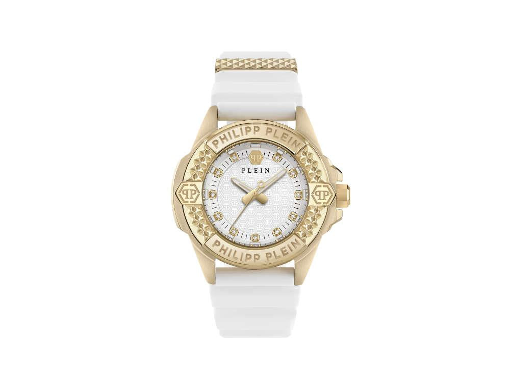 Reloj de Cuarzo Philipp Plein Majesty, Blanco, 38 mm, PWOFA0125