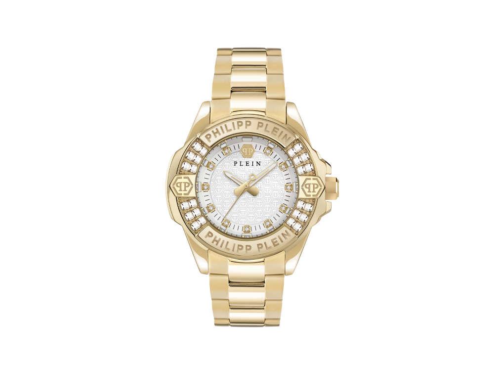 Reloj de Cuarzo Philipp Plein Majesty, Blanco, 38 mm, PWOFA0725