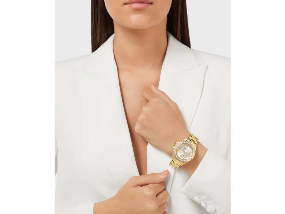 Reloj de Cuarzo Philipp Plein Heaven, PVD Oro, Dorado, 38 mm, PWPOA0624