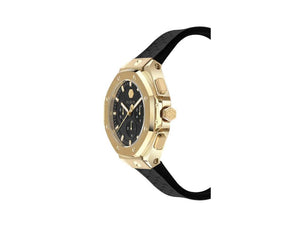 Reloj Cuarzo Philipp Plein Plein Chrono Royal, PVD Oro, Negro, 42mm, PWPSA0124