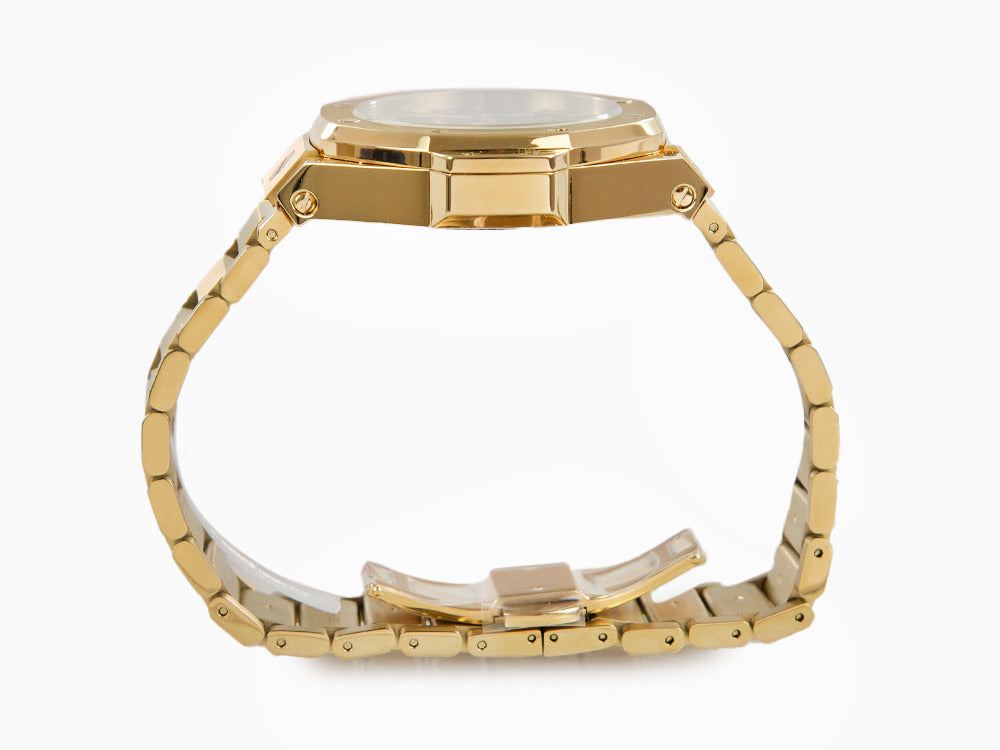 Reloj Cuarzo Philipp Plein Plein Chrono Royal, PVD Oro, Negro, 42mm, PWPSA0424