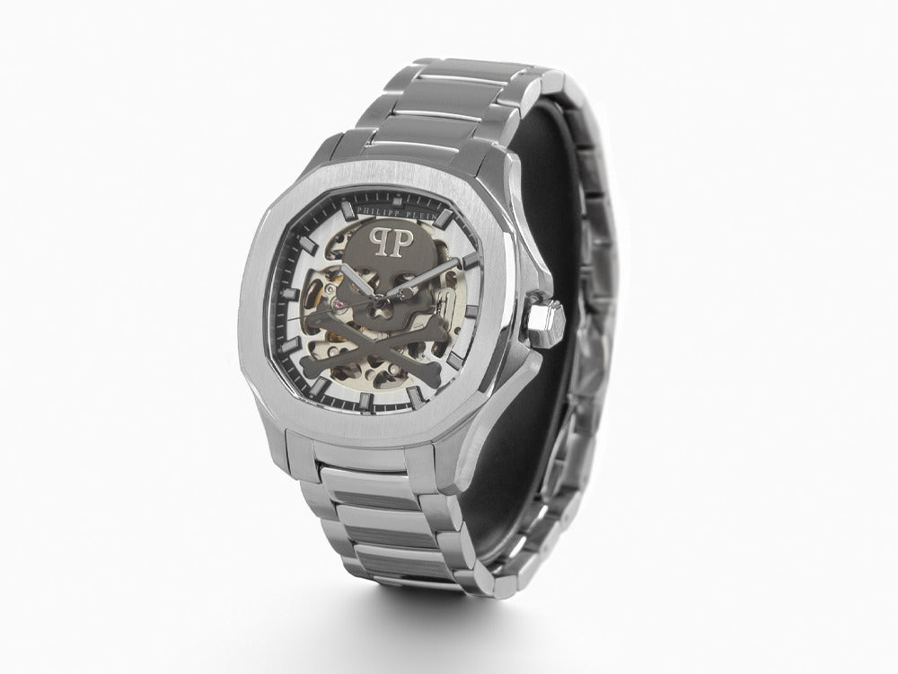 Reloj Automático Philipp Plein Plein Philipp 42 mm, Gris, PWRAA0223