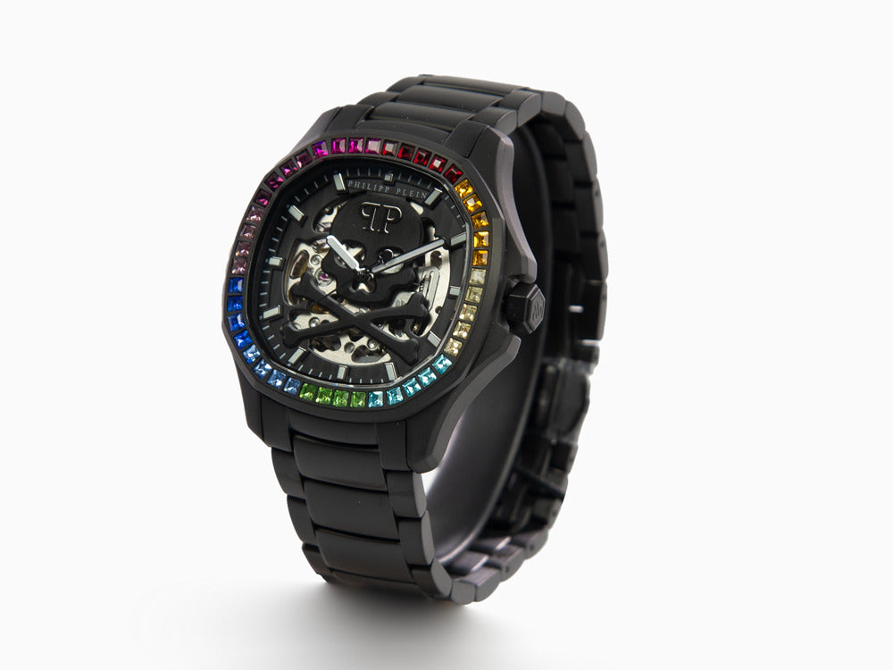Reloj Automático Philipp Plein Plein Philipp 42 mm, PVD, Negro, PWRAA0823