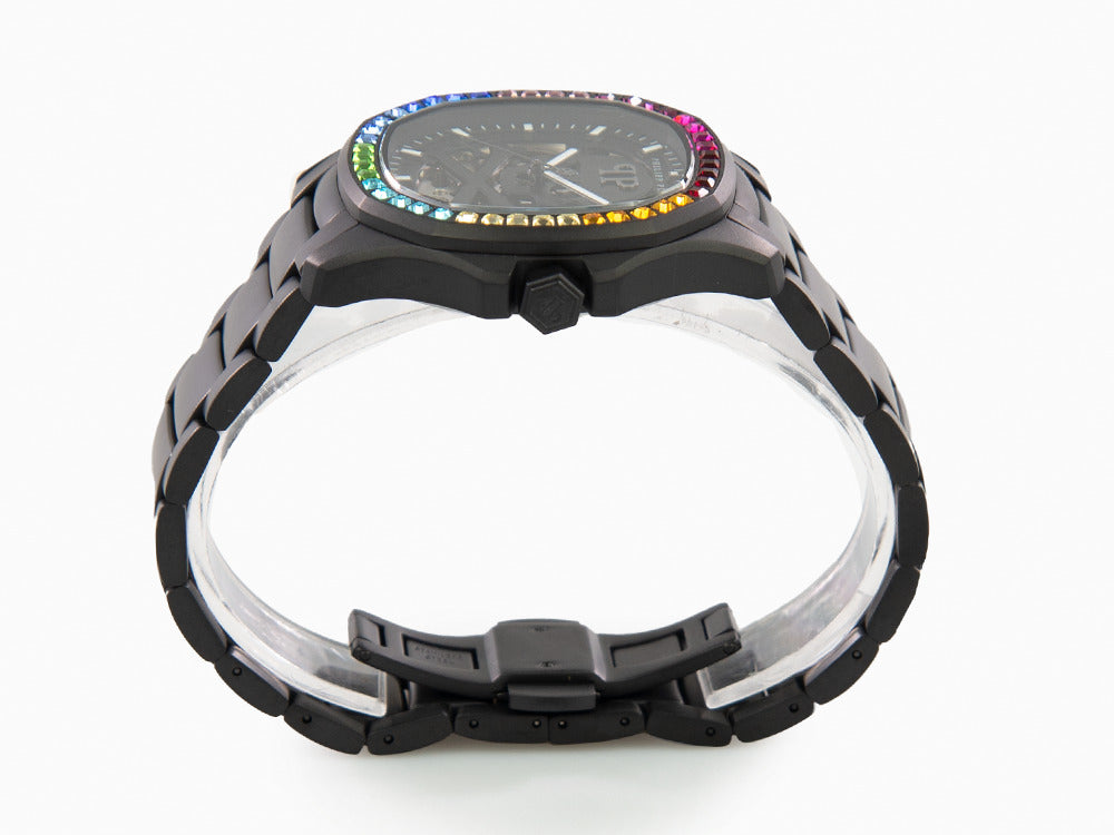 Reloj Automático Philipp Plein Plein Philipp 42 mm, PVD, Negro, PWRAA0823