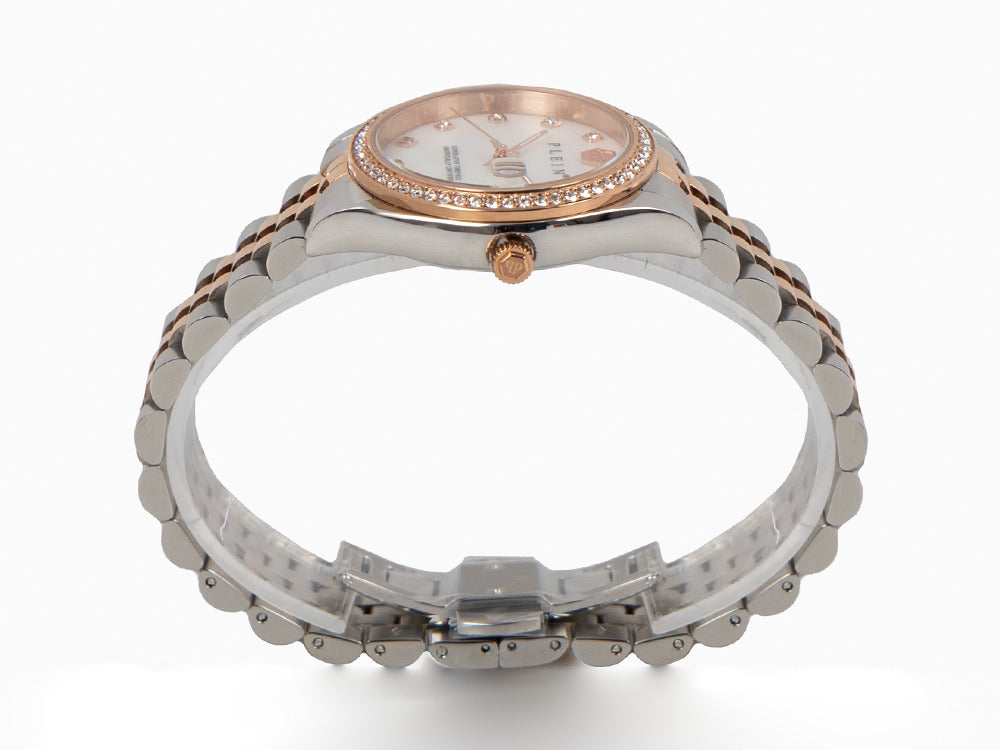 Reloj Cuarzo Philipp Plein Date Superlative, Oro Rosa, Blanco, 34mm, PWYAA0223