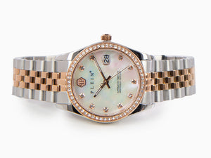 Reloj Cuarzo Philipp Plein Date Superlative, Oro Rosa, Blanco, 34mm, PWYAA0223