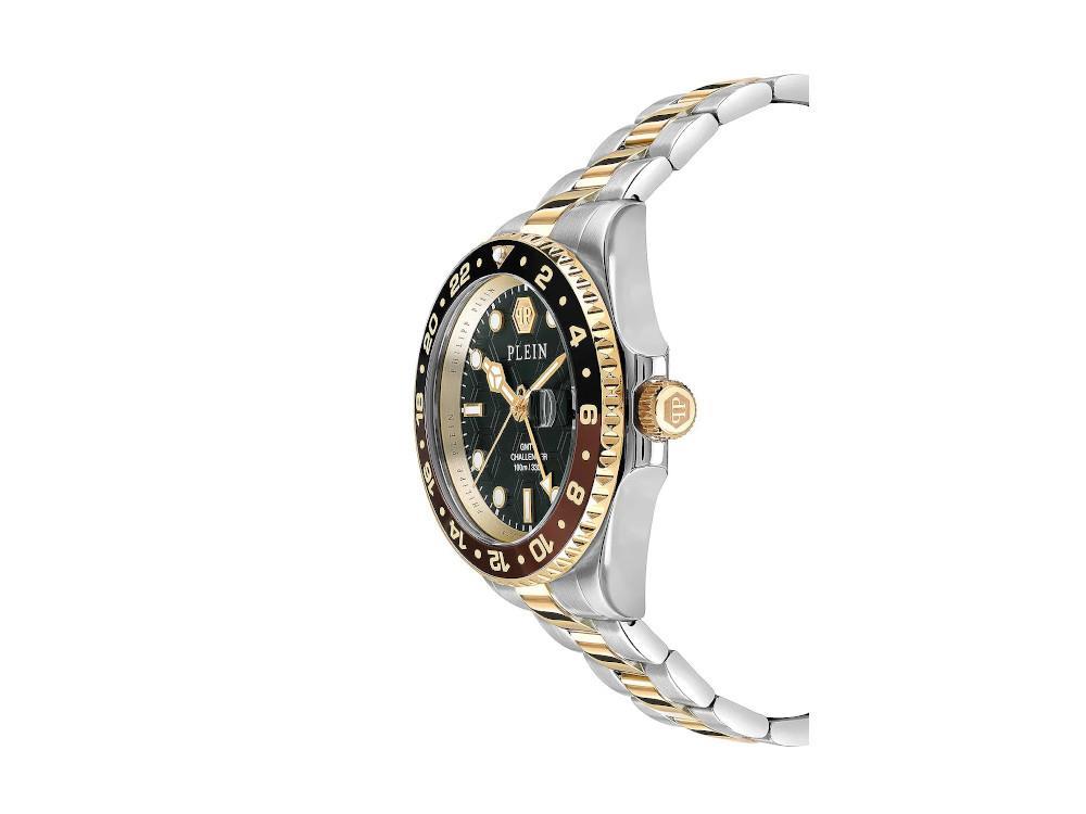 Reloj de Cuarzo Philipp Plein GMT-I Challenger, Negro, 44 mm, PWYBA0323