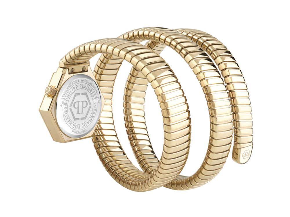 Reloj de Cuarzo Philipp Plein Snake Hexagon, Azul, 28 mm, PWZAA0825