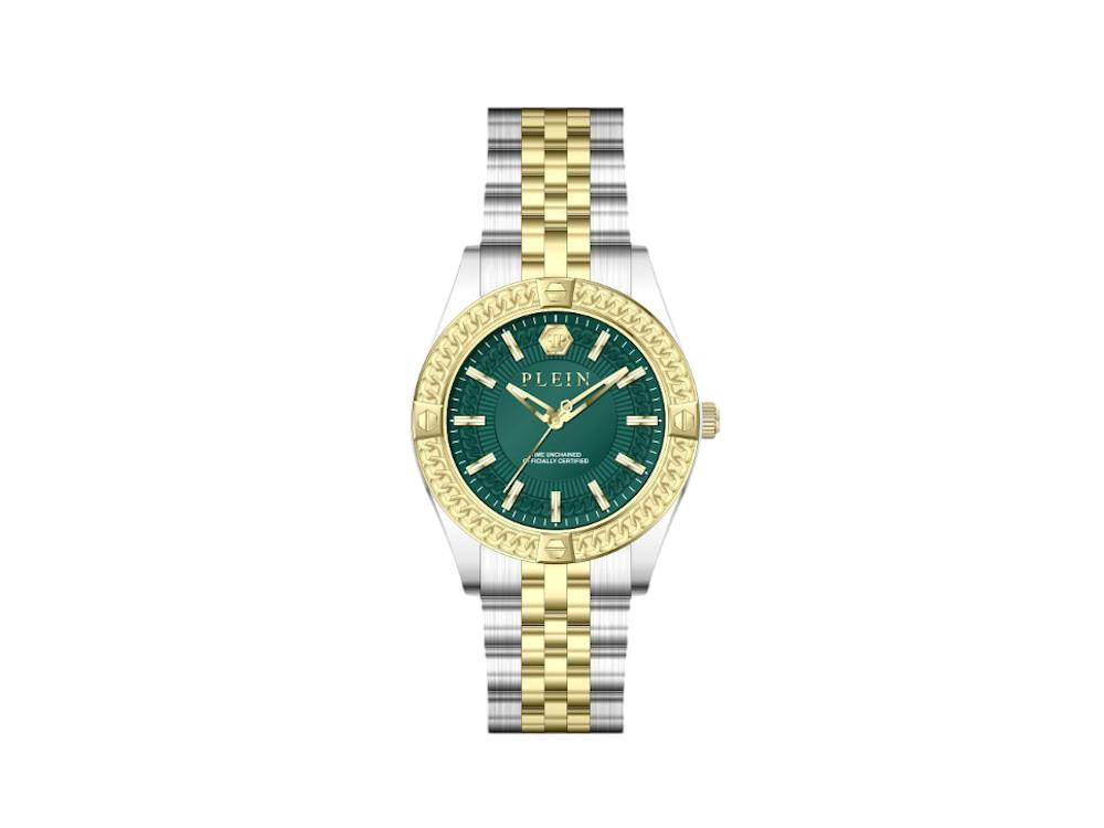 Reloj de Cuarzo Philipp Plein Icon Chain, Verde, 43 mm, PWZFA0225