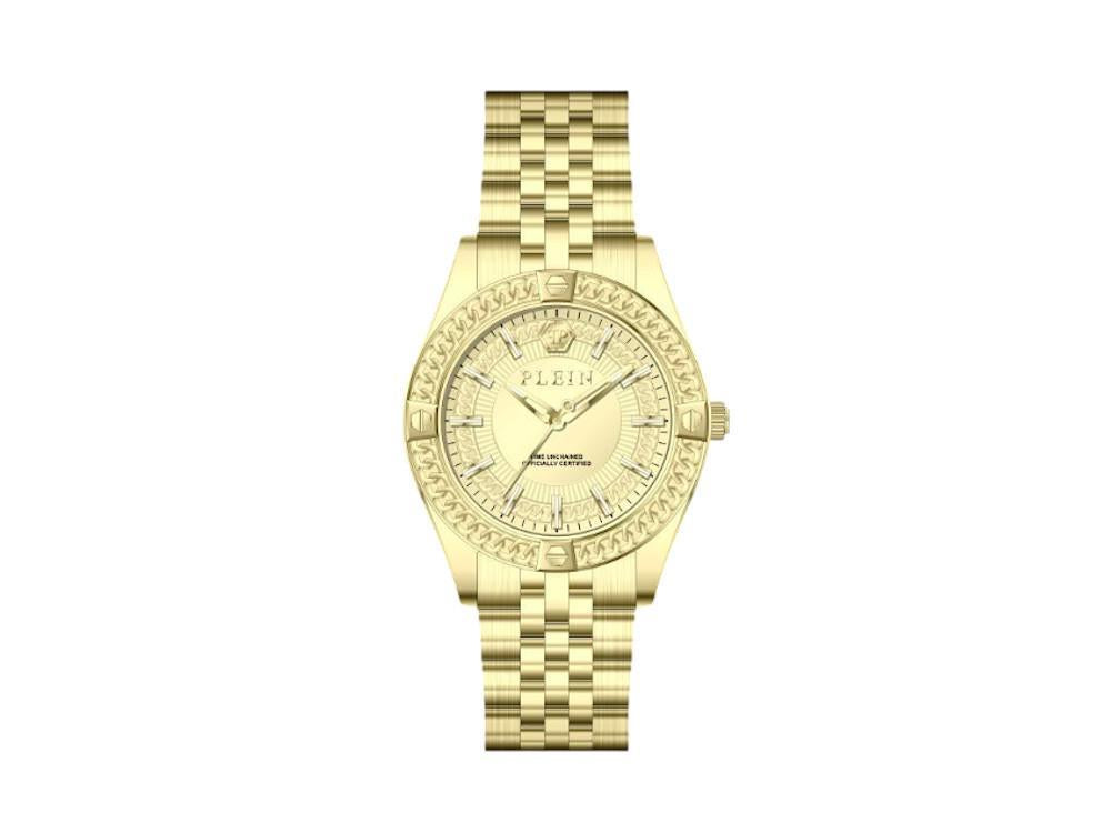 Reloj de Cuarzo Philipp Plein Icon Chain, Dorado, 43 mm, PWZFA0325