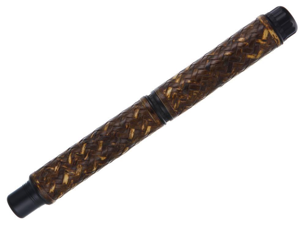 Pluma Estilográfica Platinum Izumo Bamboo Torafu, Marrón, PBA-120000Y-10