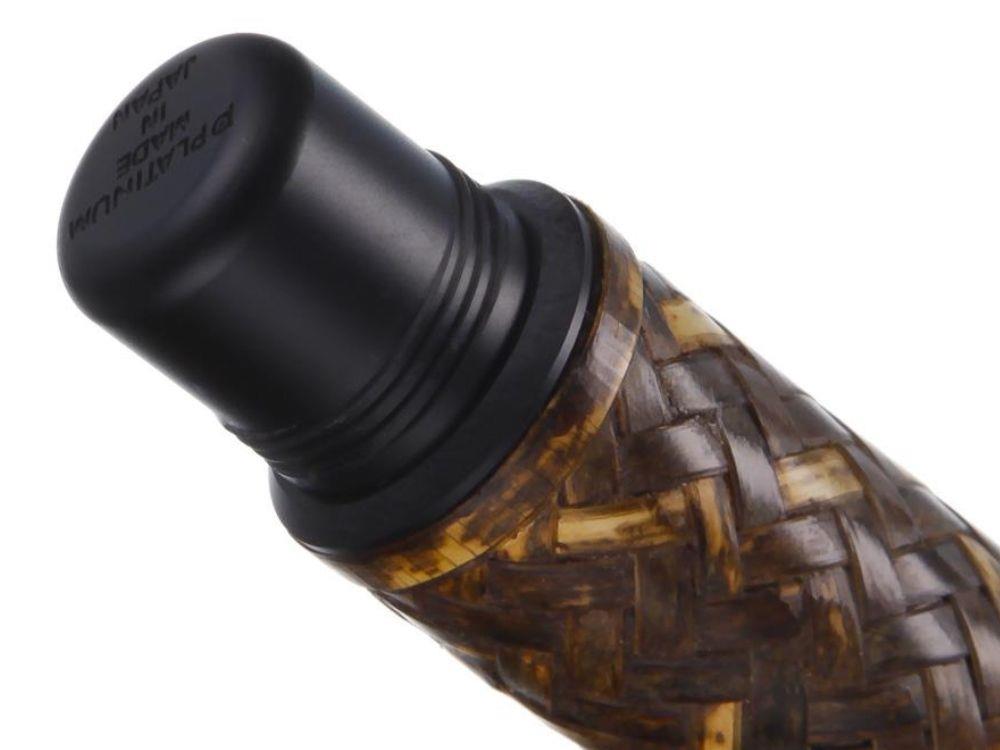 Pluma Estilográfica Platinum Izumo Bamboo Torafu, Marrón, PBA-120000Y-10