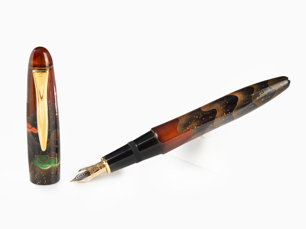 Pluma Estilográfica Platinum Izumo, Yakumo Byakudan, Maki-e