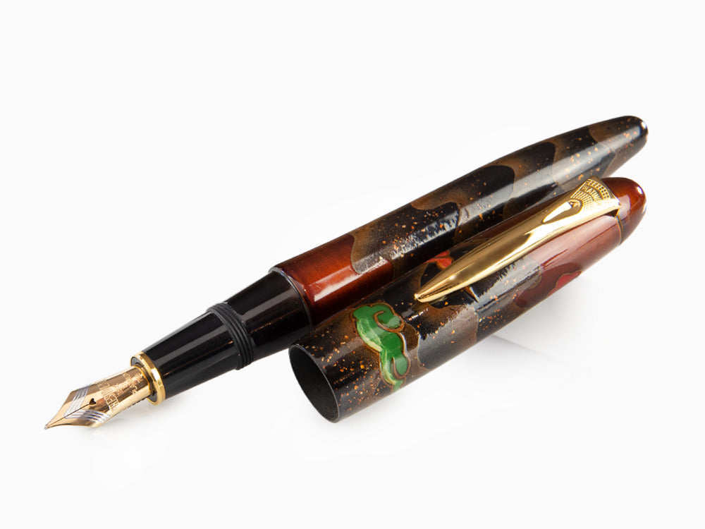 Pluma Estilográfica Platinum Izumo, Yakumo Byakudan, Maki-e